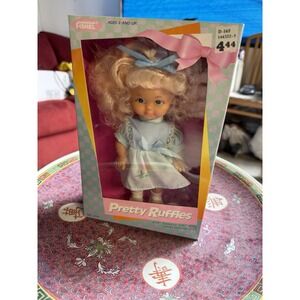 Vintage Fishel Toys‎ "pretty Ruffles"Baby Doll - NEW Sealed